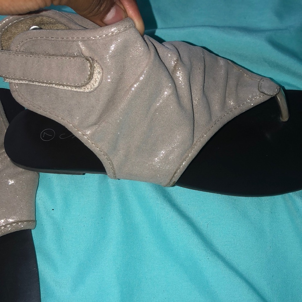 Gold Sandals - Picture 2 of 4
